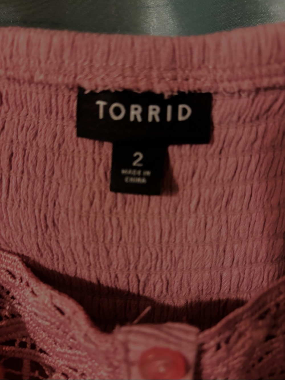 Torrid Rose Color Tank - Picture 2 of 2
